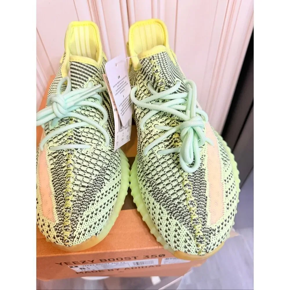 Adidas Yeezy Men's Boost 350 V2 Yeezreel Non-Reflective Sneaker Shoes Sz 8.5 NWT